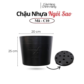 Chậu nhựa ươn mầm cây hoa C10