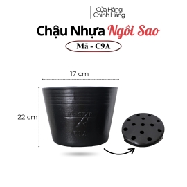 Chậu nhựa ươn mầm cây hoa C9A