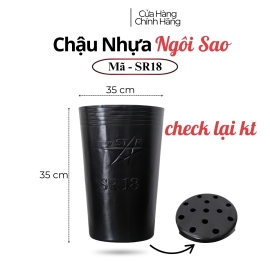 Chậu nhựa ươn mầm cây hoa SR18