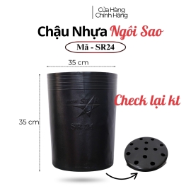 Chậu nhựa ươn mầm cây hoa SR24